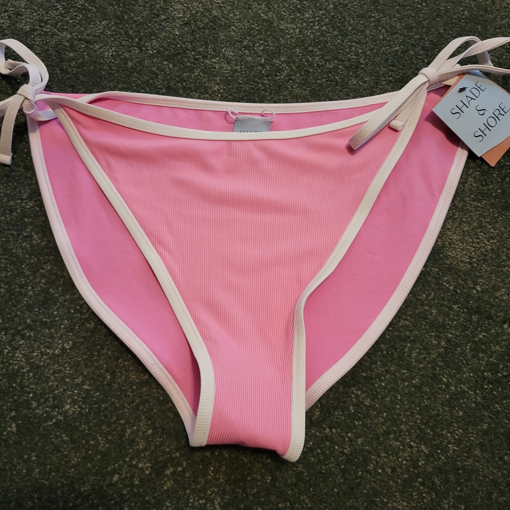 Shade & Shore Pink Bikini Bottom